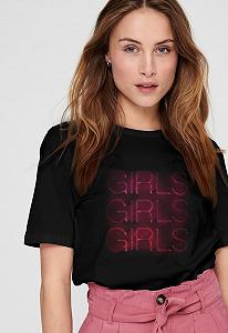 Футболка ONLCHLOE LIFE BOXY BOX TOP JRS 15226026  ONLY Чорний XS - Фото 1