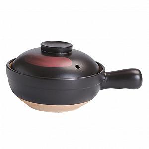 Кастрюля-жаровня VICASKY Глиняный горшок для супа с ручкой равномерный нагрев - Фото 1