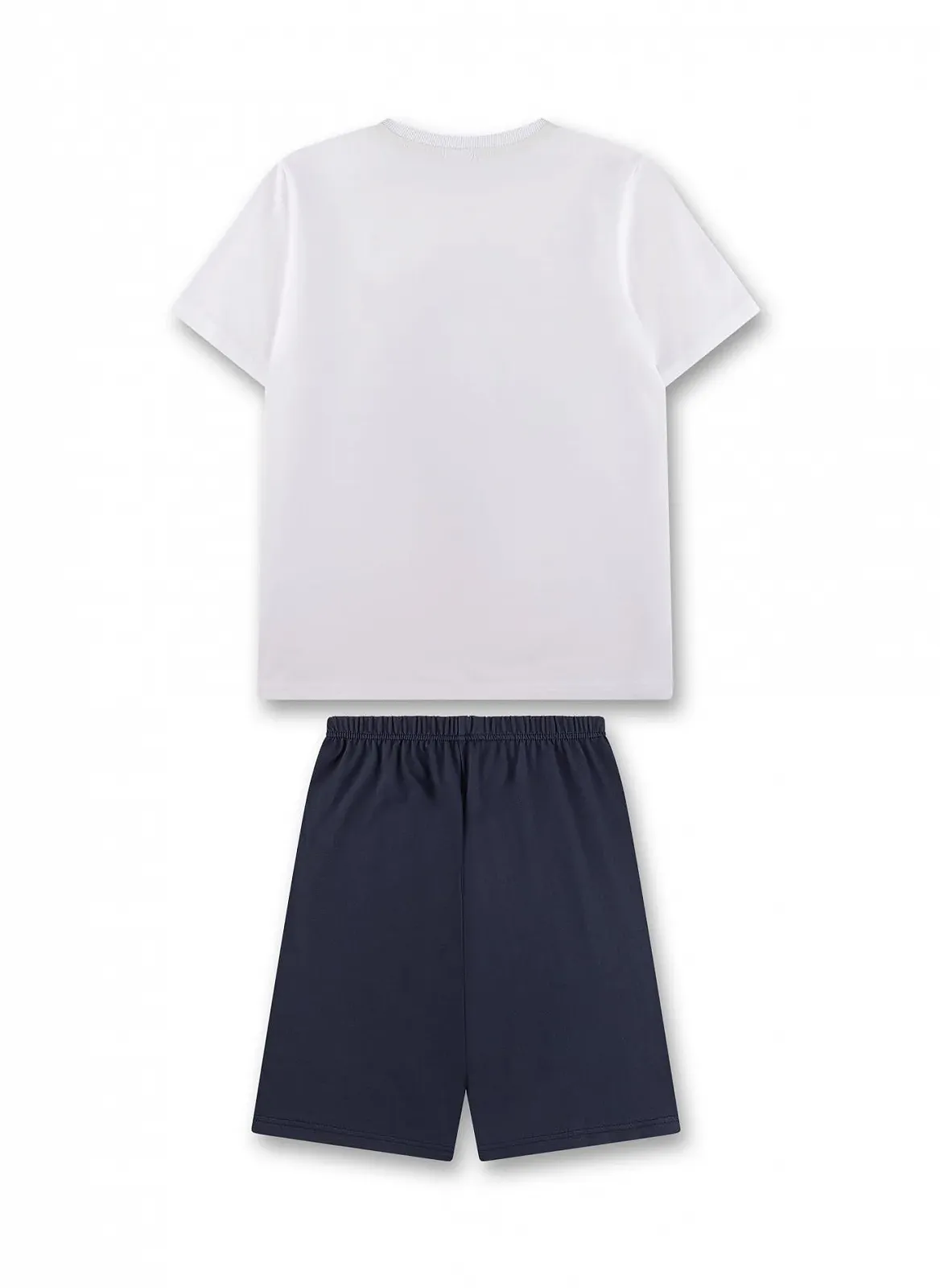 Піжама Sanetta Шорти Білий для хлопчиків, фото №2