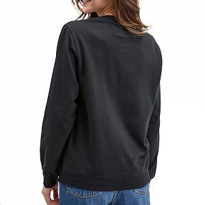 Жіночий світшот Converse Radiating Чорний synthetic.ua - Фото 1