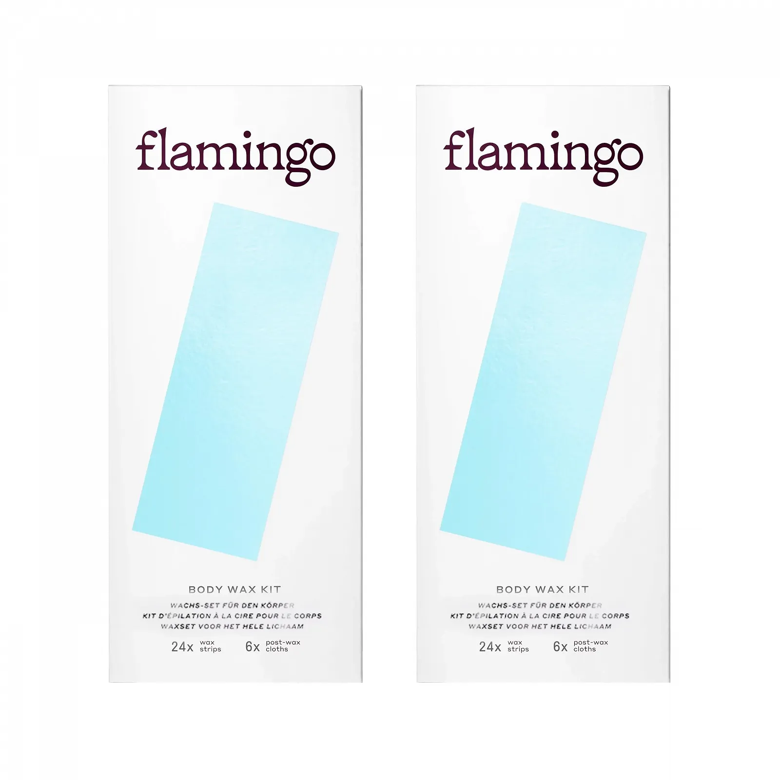 Набір для воскової депіляції Flamingo 48 смужок та 12 серветок, фото №1