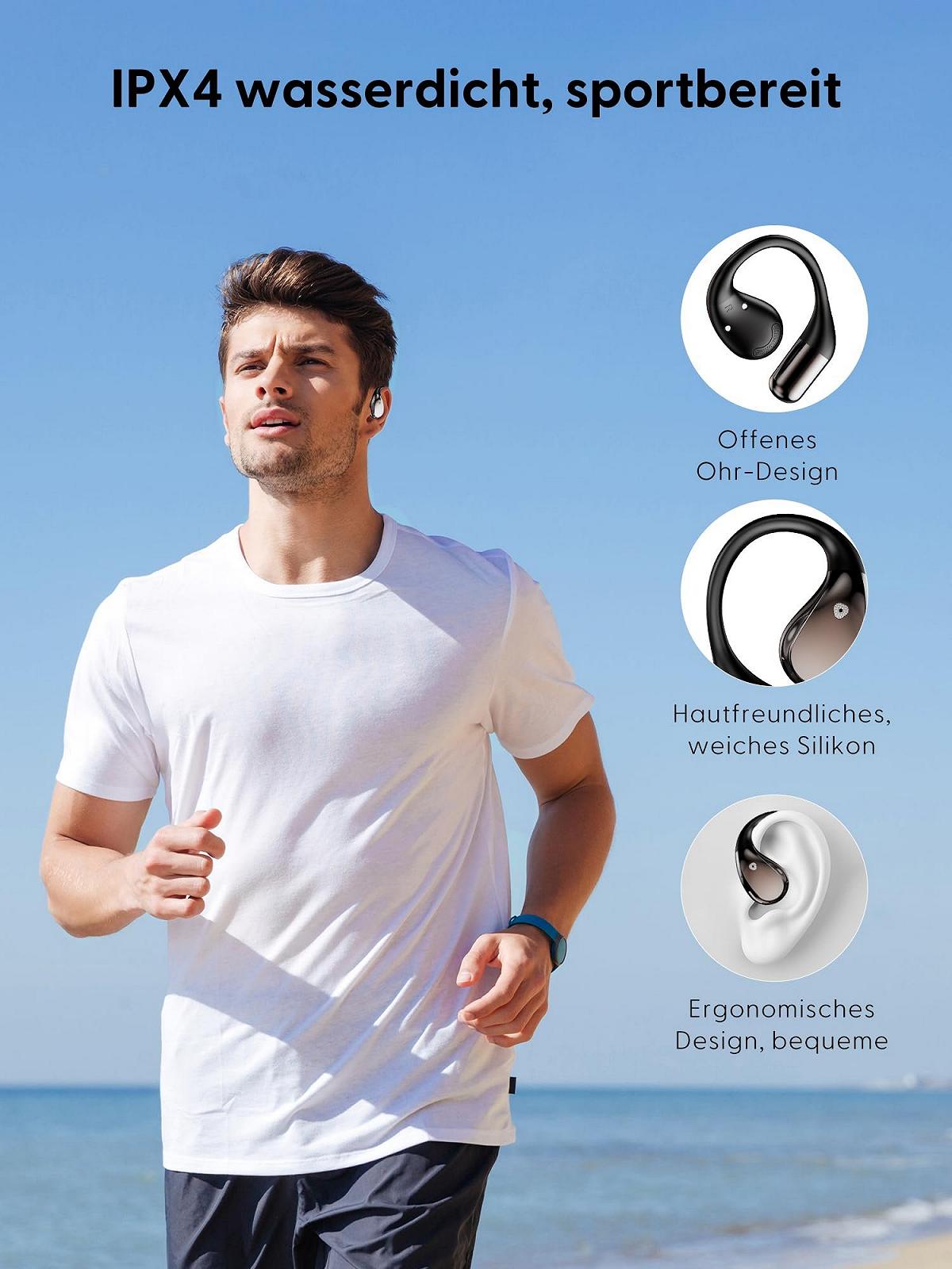 Наушники-переводчики AI Bluetooth 6.0, 164 языка, 40 часов, черный, фото №7 Наушники-переводчики AI Bluetooth 6.0, 164 языка, 40 часов, черный, фото №7