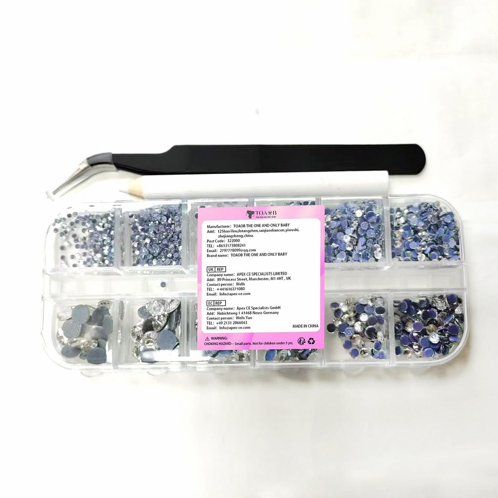 Стрази Прозорий SS4~SS30, фото №8