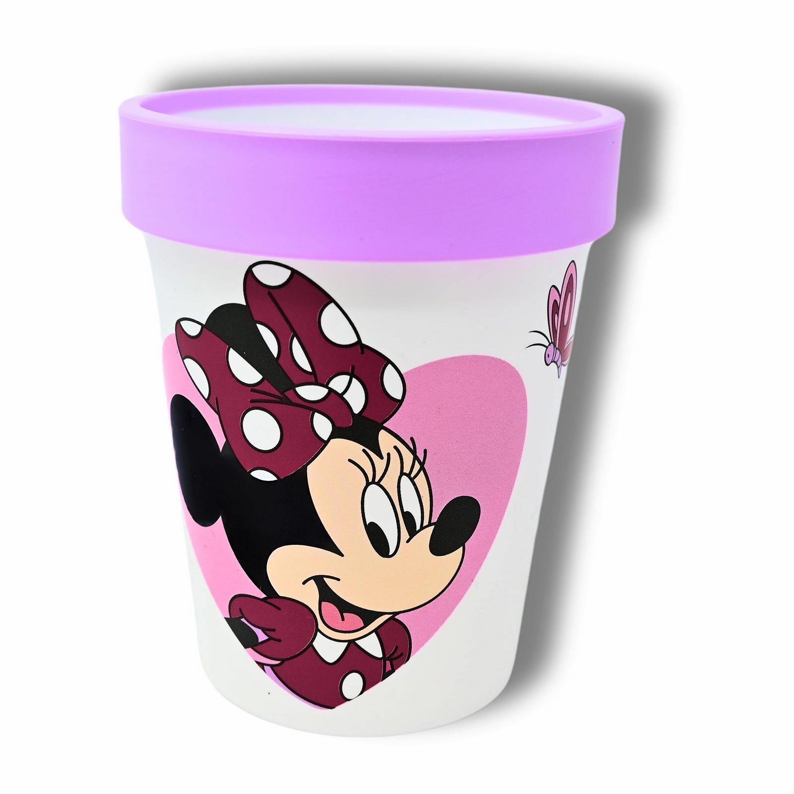 Дитяча чашка Stor Minnie Mouse 260 мл, нековзна, без BPA, багаторазова, фото №1