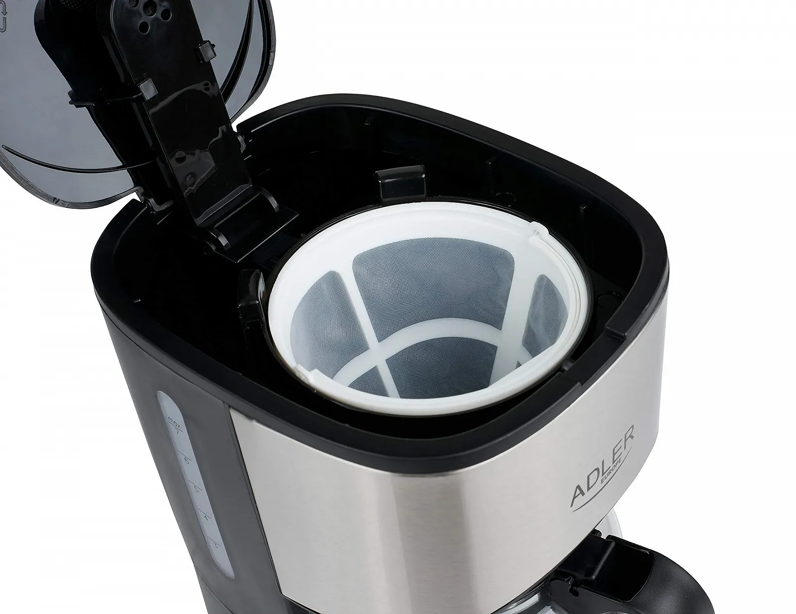 Кавоварка крапельна Adler AD 4407 0.7 л 550 W Black, фото №3