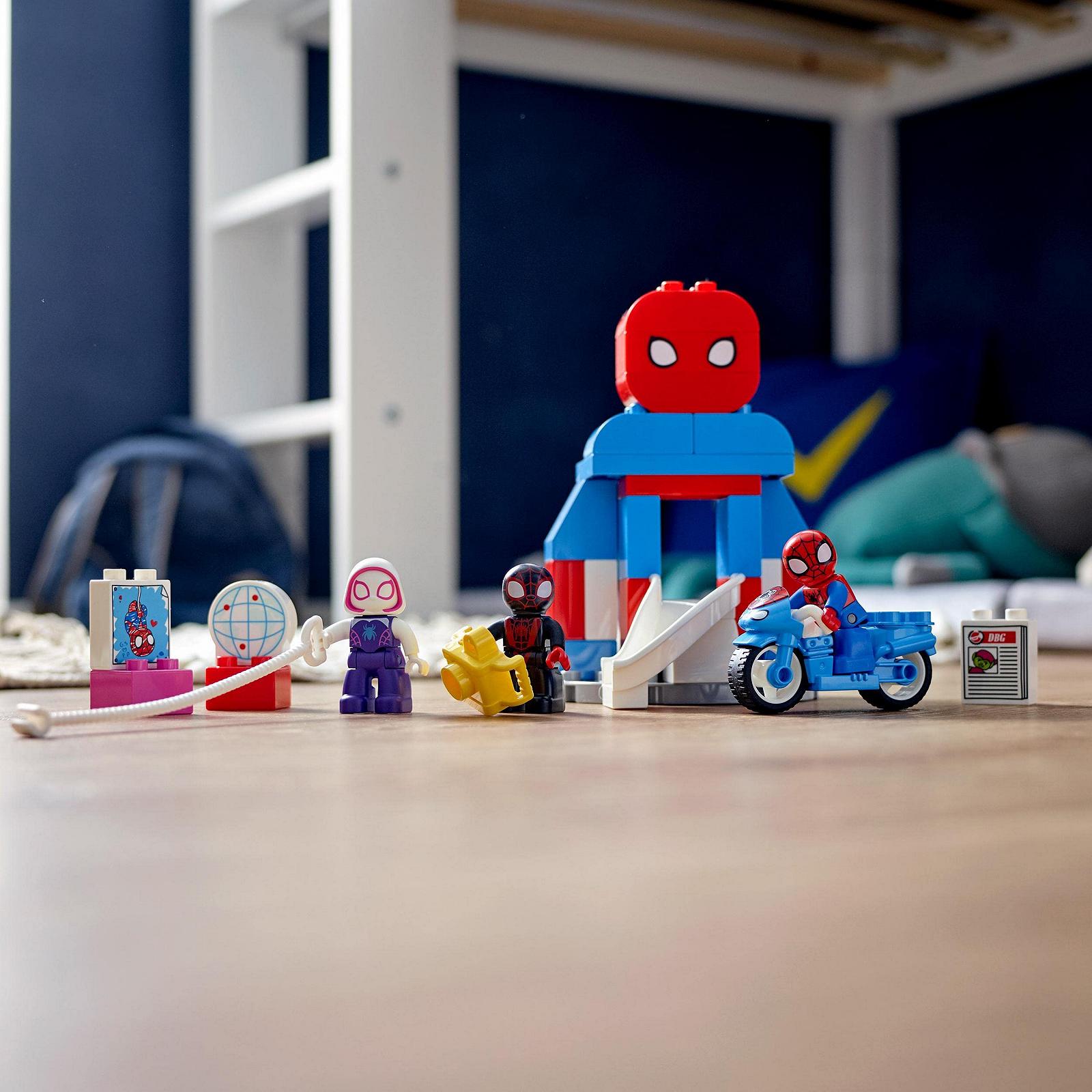 Конструктор LEGO DUPLO Spider-Man Headquarters для детей от 2 лет, фото №6