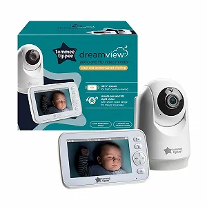 Відеоняня Tommee Tippee Dreamview HD Нічне бачення 5 дюймів 250 м USB synthetic.ua - Фото 1