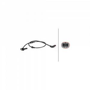 Датчик частоты вращения колеса HELLA 6PU 012 806-571 для MERCEDES-BENZ, передний мост - Фото 1