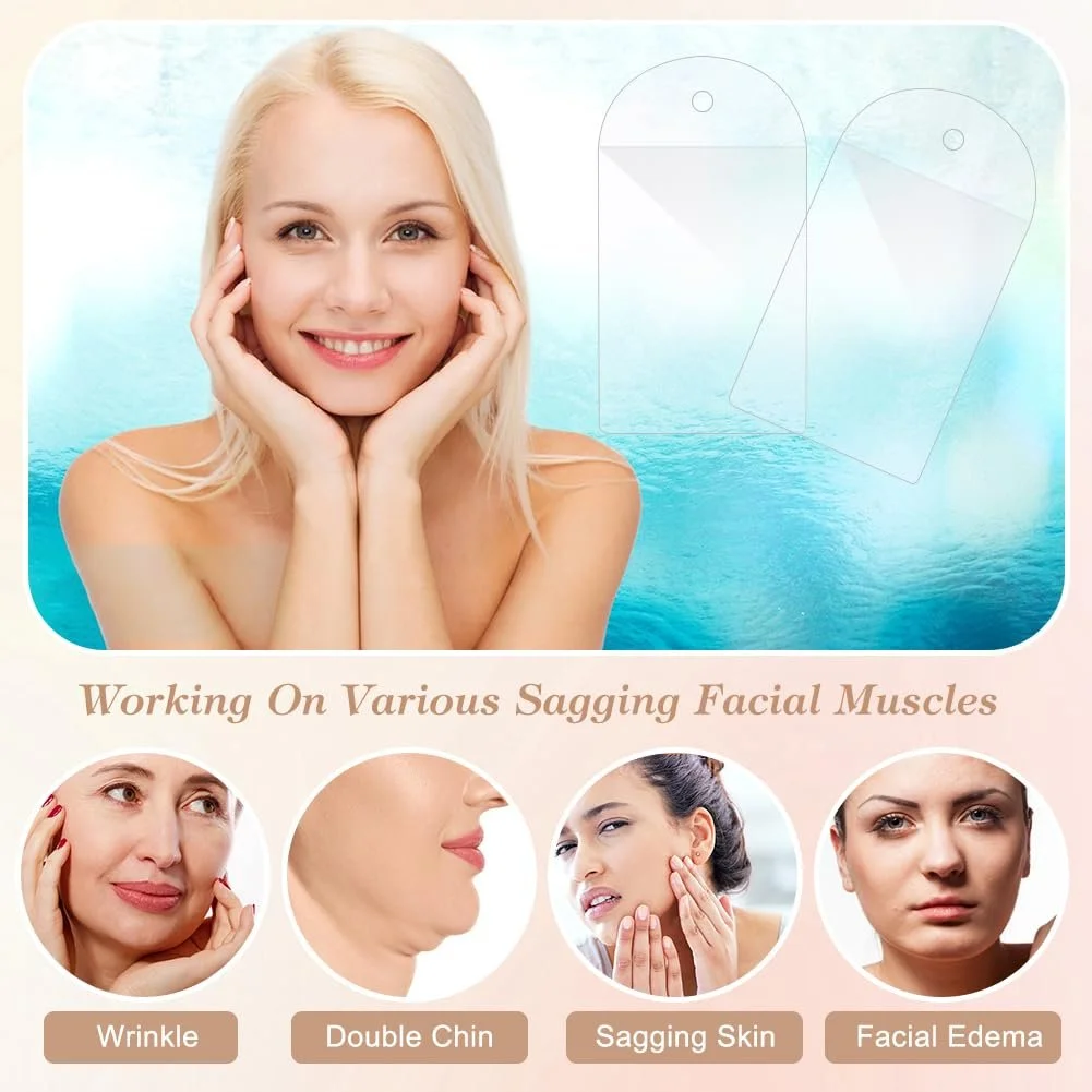 Стрічки для підтяжки обличчя AHANDMAKER з наборами підйомних мотузок, 60 шт, фото №6