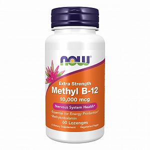 Methyl B-12 10000mcg 60 lozenges - Фото 1