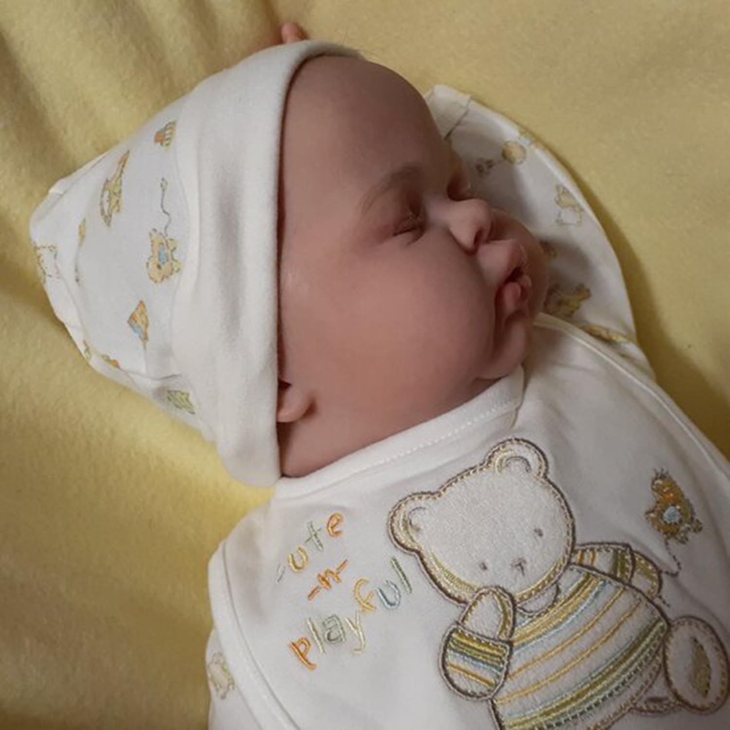 Кукла Zero pam Reborn Baby Boy 60 см Lifelike Baby Dolls Мягкое утяжеленное тканевое тело Закрытые глаза, фото №8