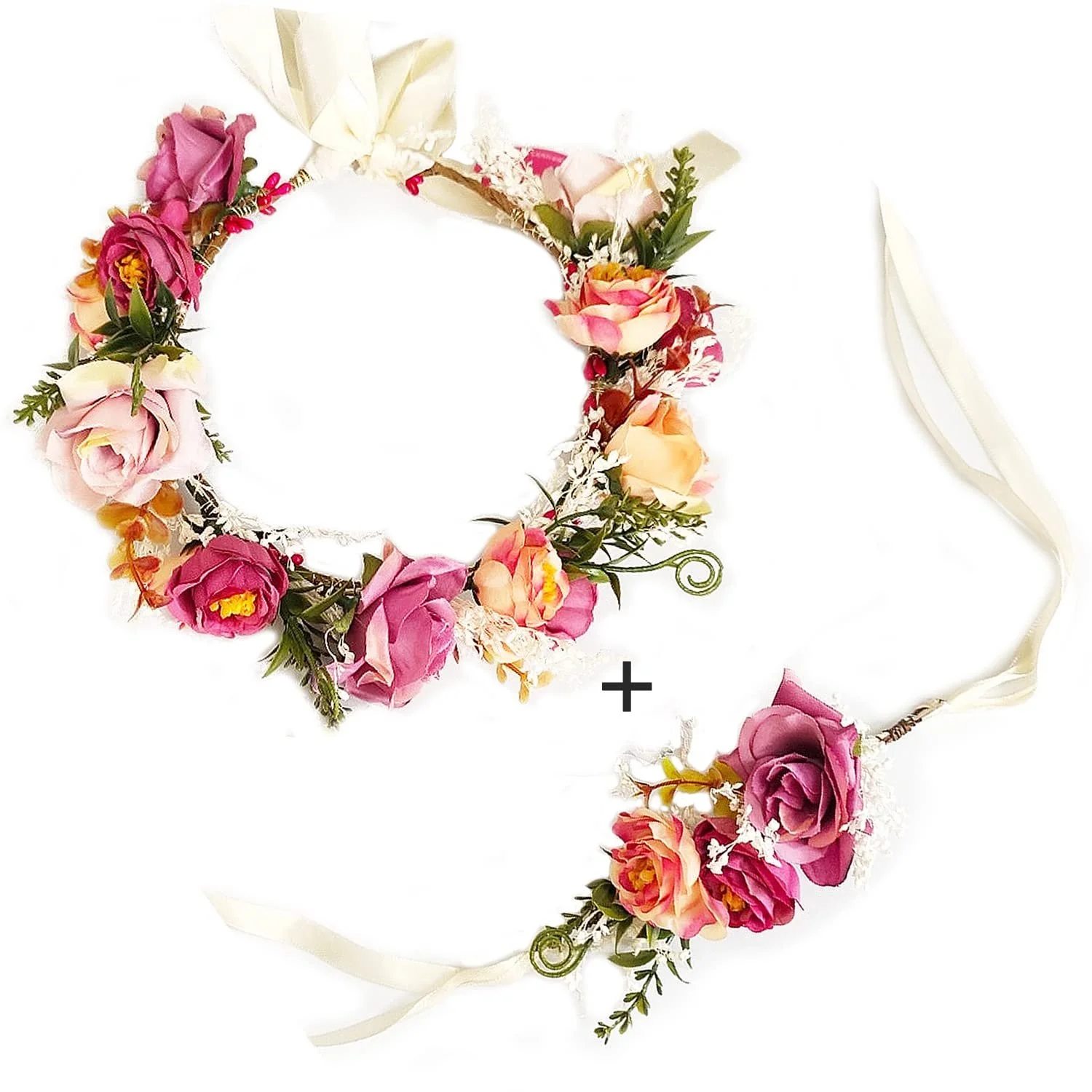 Венок Цветочный Аксессуар для волос, фото №2 Венок Цветочный Аксессуар для волос, фото №2