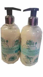 Лосьон для рук Abbott&Broome 2 x 300 мл Чистая ледниковая вода и нежный лотос - Фото 1