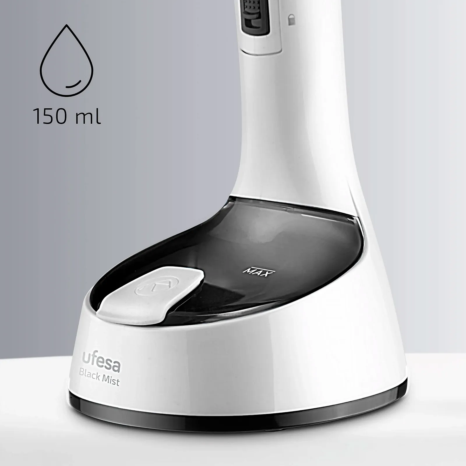 Складной отпариватель Ufesa Black Mist 1470 Вт 150 мл 21 г/мин 25 с нагрев, фото №3