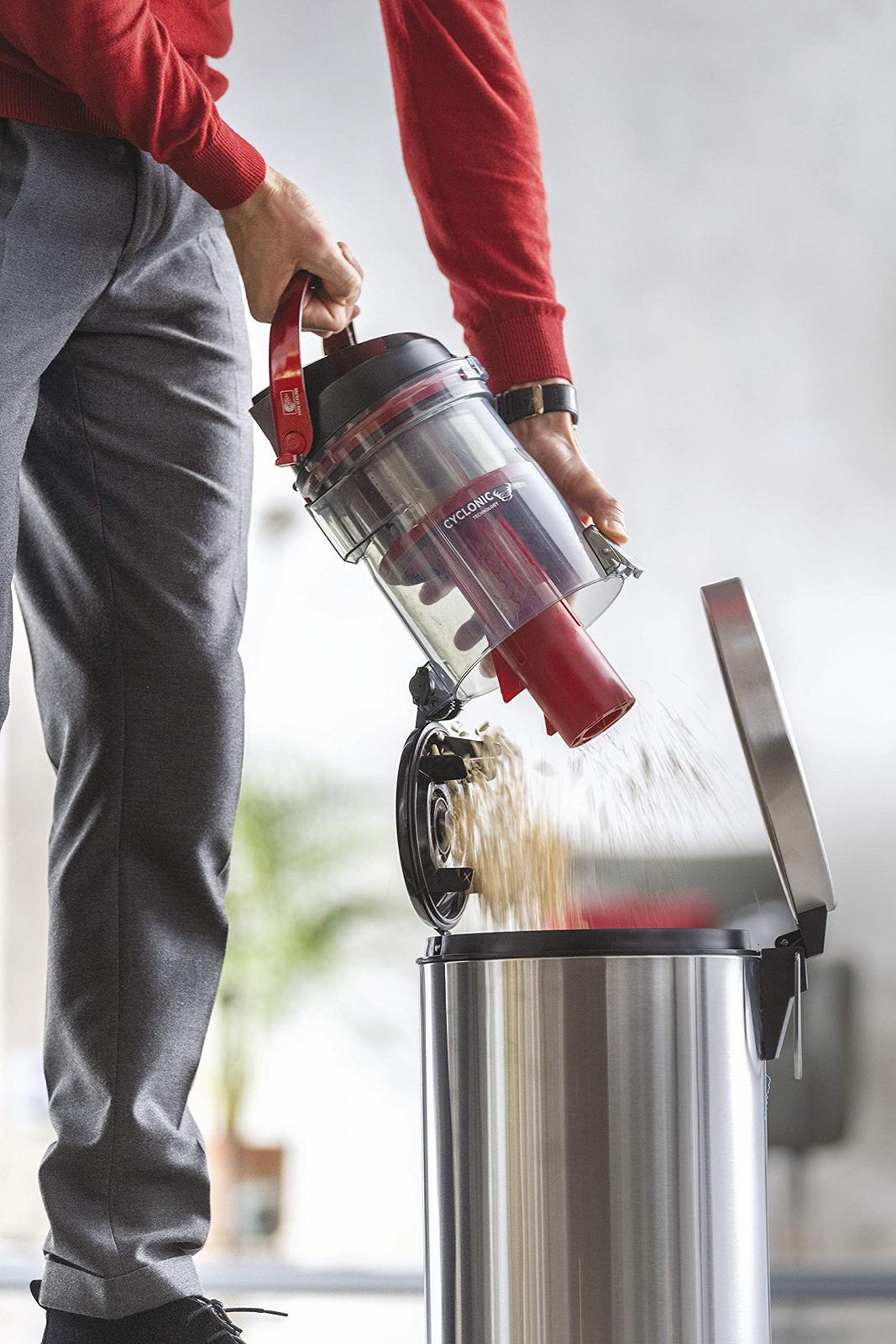 Пылесос Hoover H-POWER 700 HP730ALG с фильтром HEPA-13 беспылесборочный с технологией циклон и самоочистки чрезвычайно тихий (68 дБА) энергосберегающий, фото №9