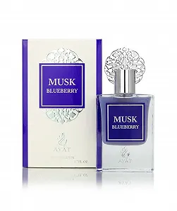 Парфюмированная вода BUSINESS SQUARE BS Ithra Мускус 50 мл Мужская и Женская Восточный аромат ОАЭ (Черника) - Фото 1