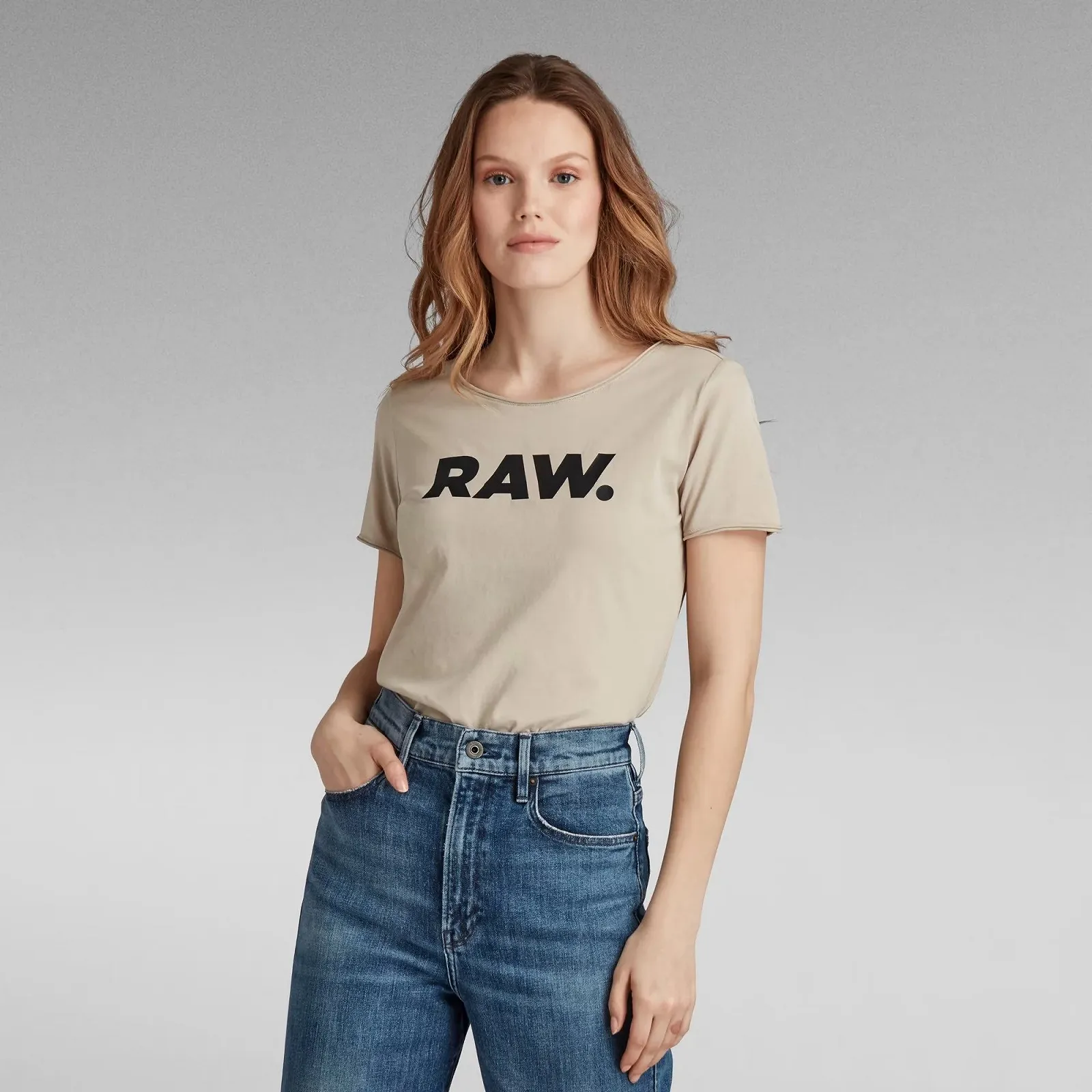 Женская футболка G-Star RAW. Slim Graphic Top - XS, фото №1