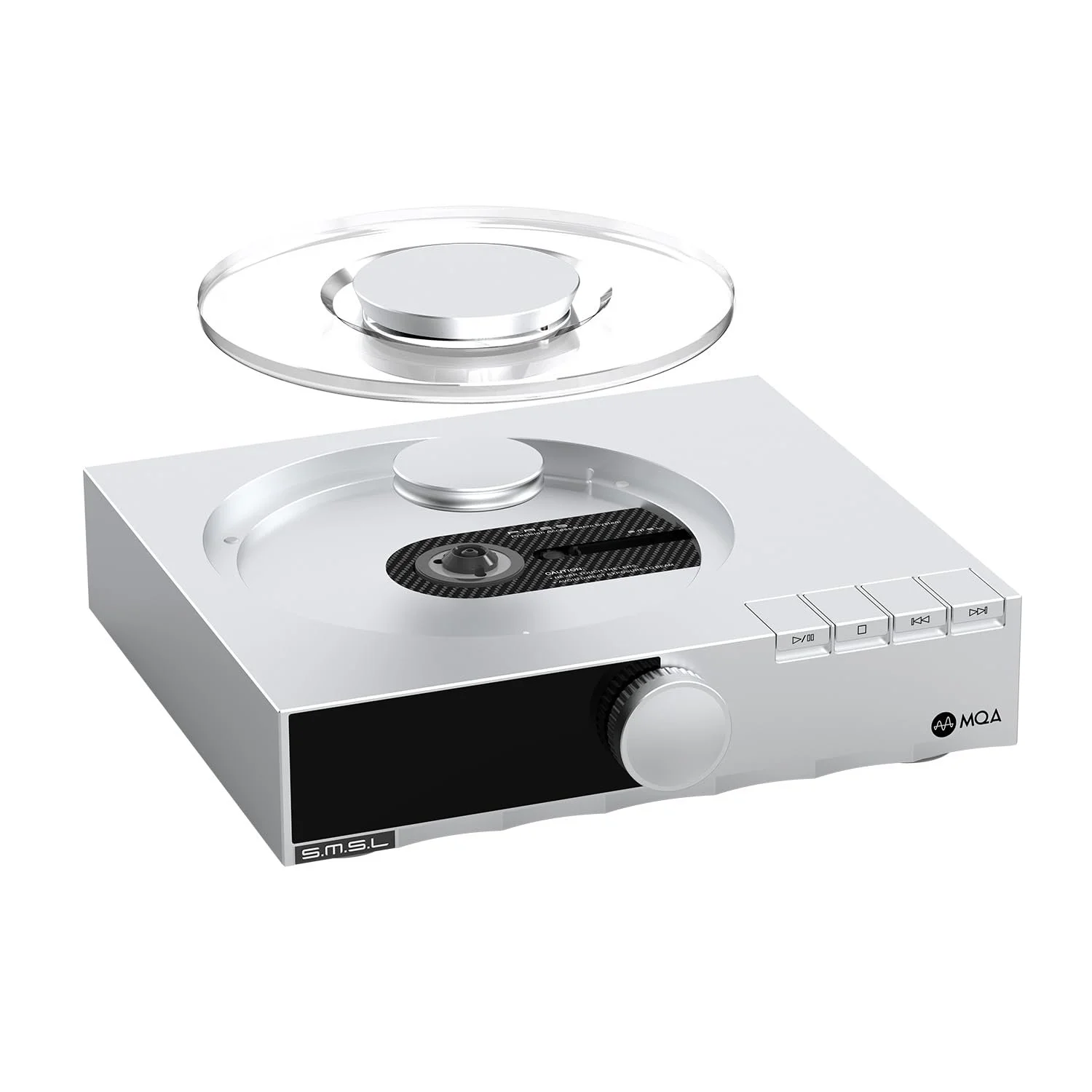 CD-проигрыватель SMSL PL200T MQA-CD HiFi декодер 32 бит/768 кГц DSD512 Оптический/Коаксиальный/I²S/AES выход Профессиональный вход тактового генератора Домашняя/Студийная аудиосистема Прозрачная пылезащитная крышка, фото №1