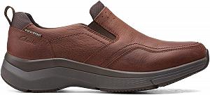 Ботинки Clarks Wave 2.0 Edge Кожа, маслянистый коричневый цвет synthetic.ua - Фото 1