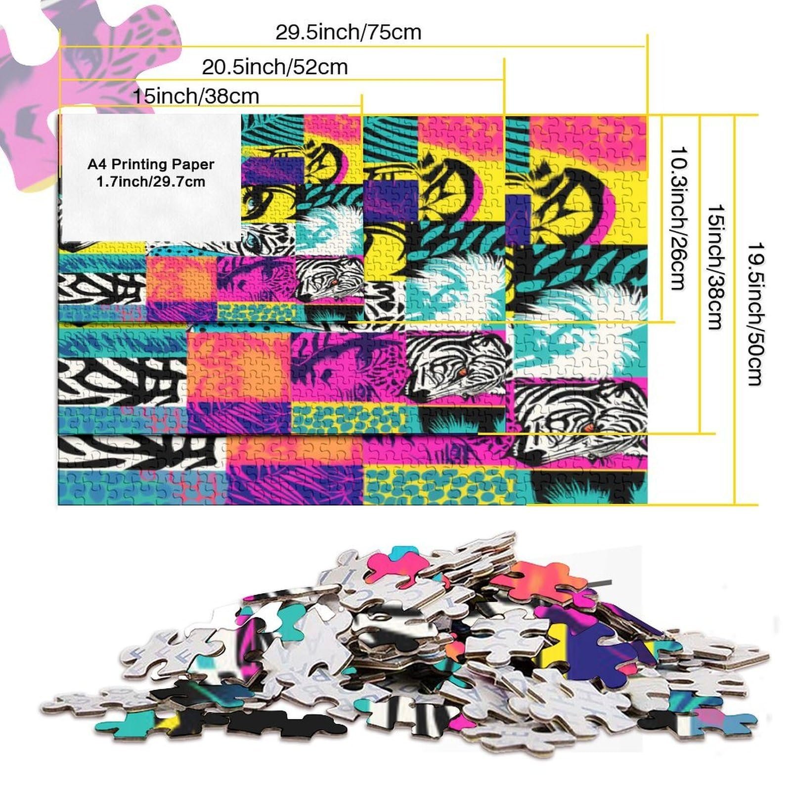 Пазл Pop Art 1000 деталей для взрослых и детей 38 x 26 см, фото №6