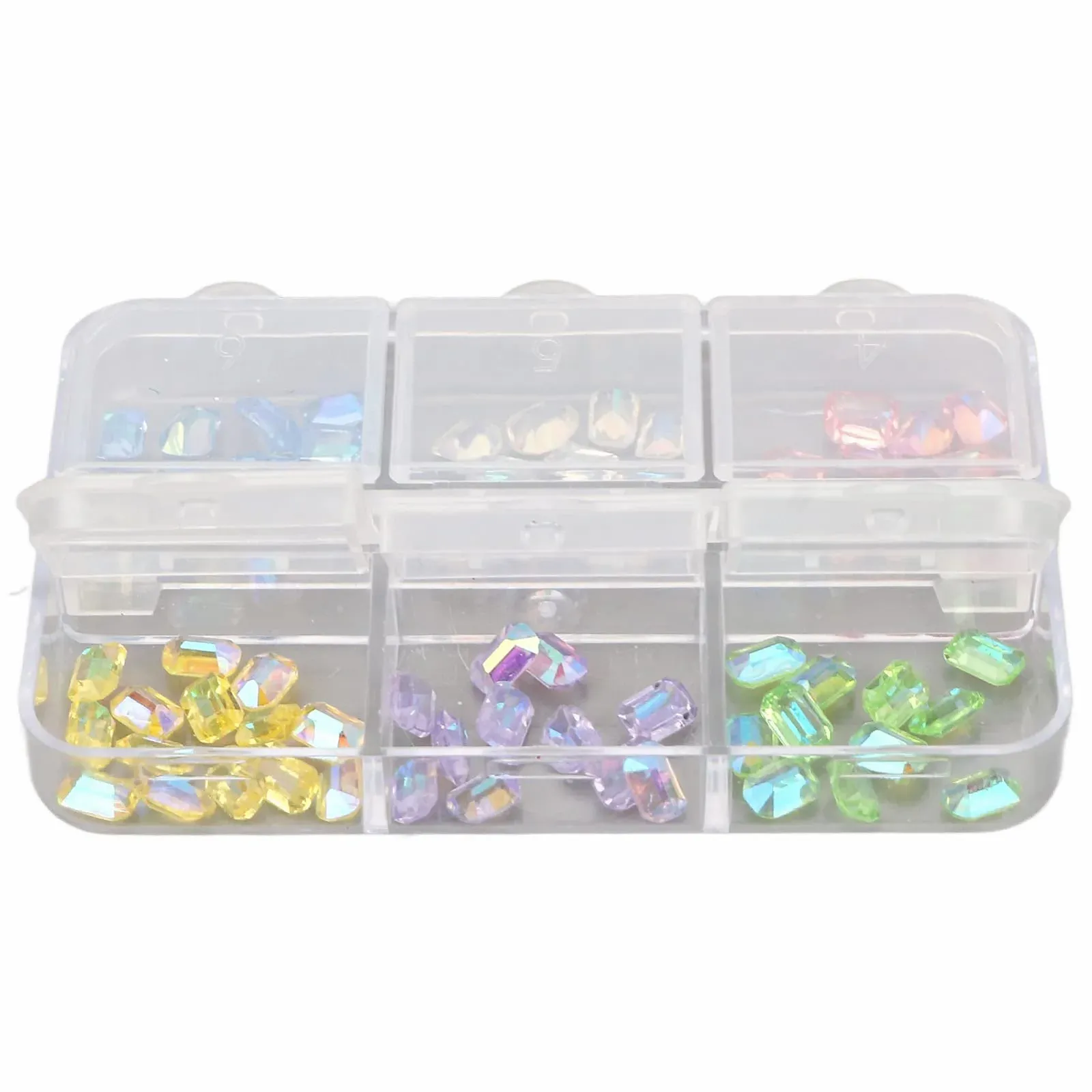 3D блискітки для нігтів Стрази, прикраси, блискучі, фото №1