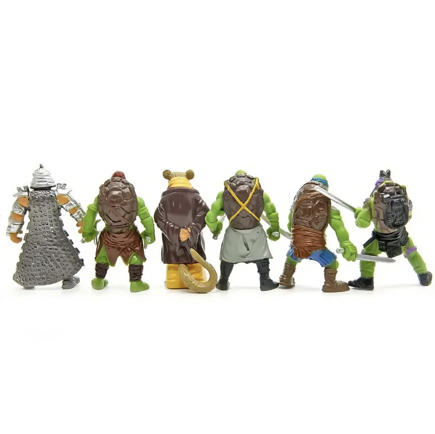 Набор фигурок 6в1 Черепашки Ниндзя, 5см - TMNT, фото №4