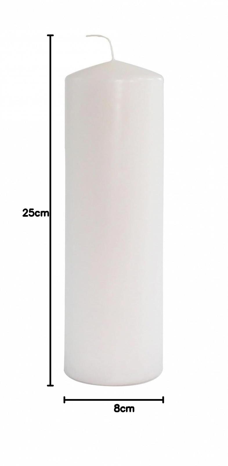 Свічка EWA Kerzen Ebersbacher Fireplace Білий (Ø x В) 80 x 250 мм, фото №5 Свічка EWA Kerzen Ebersbacher Fireplace Білий (Ø x В) 80 x 250 мм, фото №5