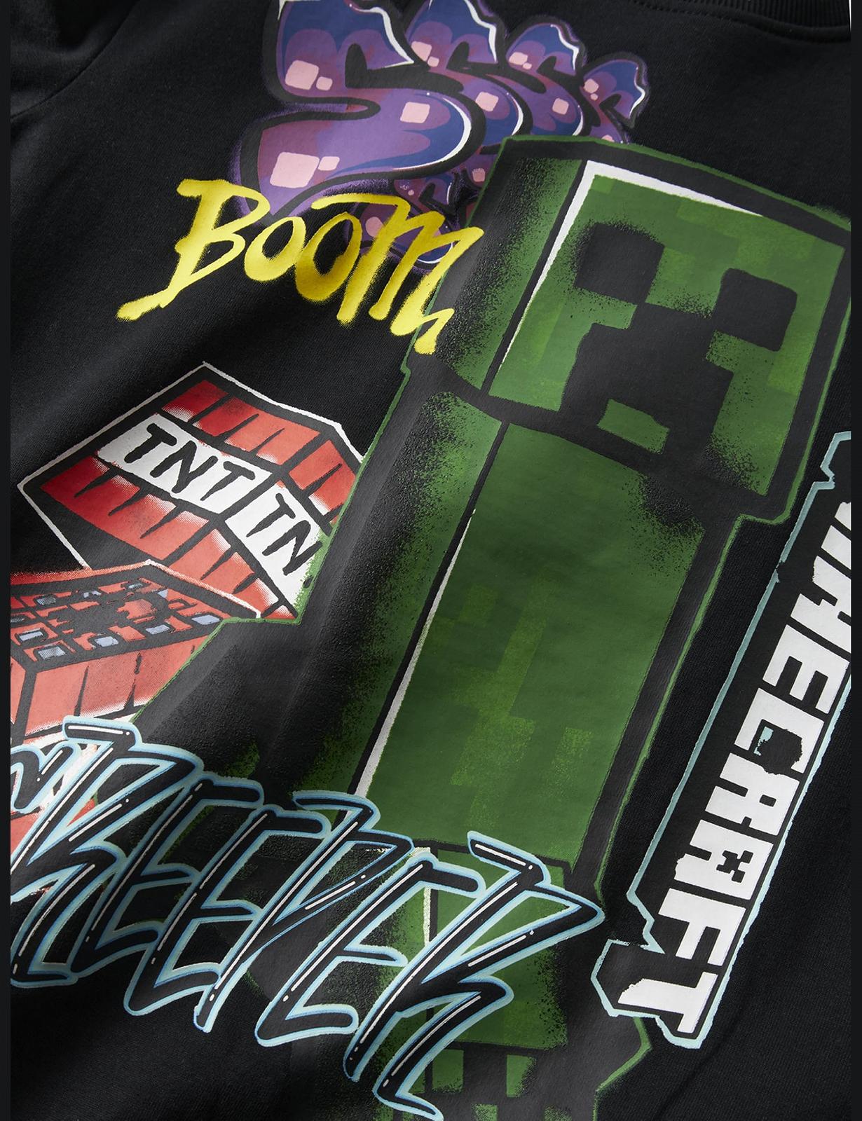 Толстовка NAME IT для хлопчиків Nkmdai Minecraft Nreg Sweat Bru Noos Bfu, фото №3