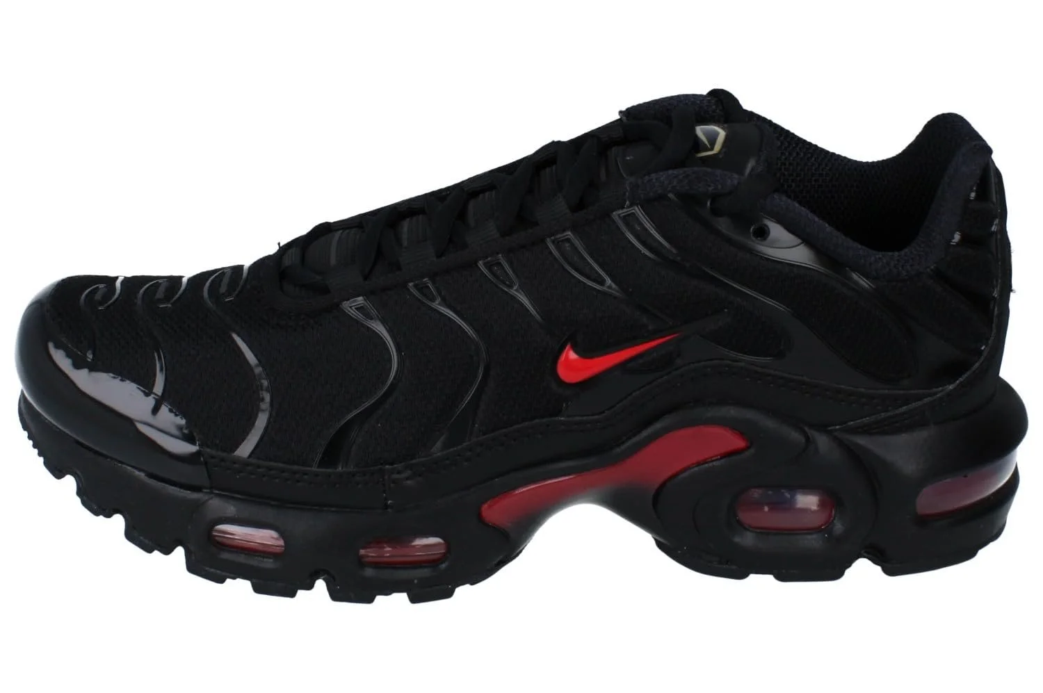 Кросівки Nike Air Max Plus Black University Red, фото №6