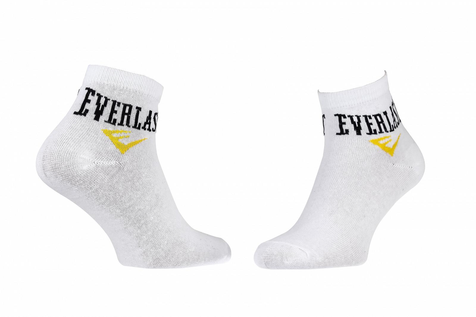 Носки Everlast QUARTER 3 PAIR Белый 35-40, фото №1