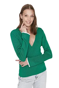 Женский свитшот TRENDYOL synthetic.ua - Фото 1