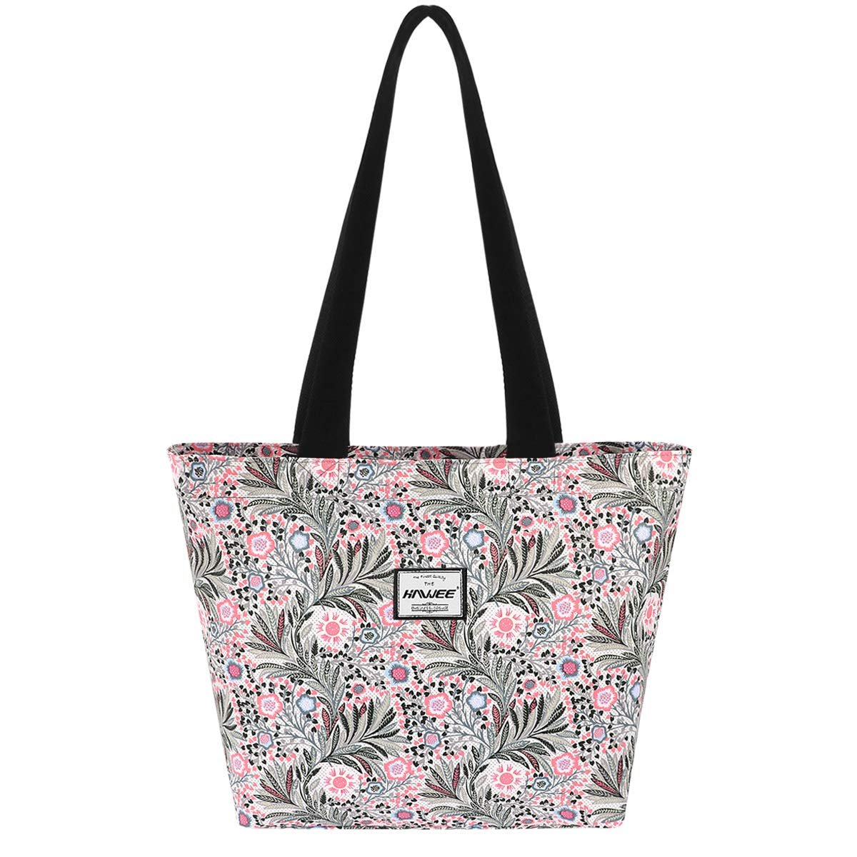 Сумка HAWEE женская через плечо с молнией, повседневная, большая, водонепроницаемая, с цветочным принтом, фото №1