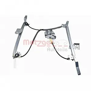 Склопідйомник METZGER 2160625 оригінальна запчастина для AUDI, передній лівий synthetic.ua - Фото 1