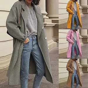 Тренч Жіночий Довгий Вовняний synthetic.ua - Фото 1