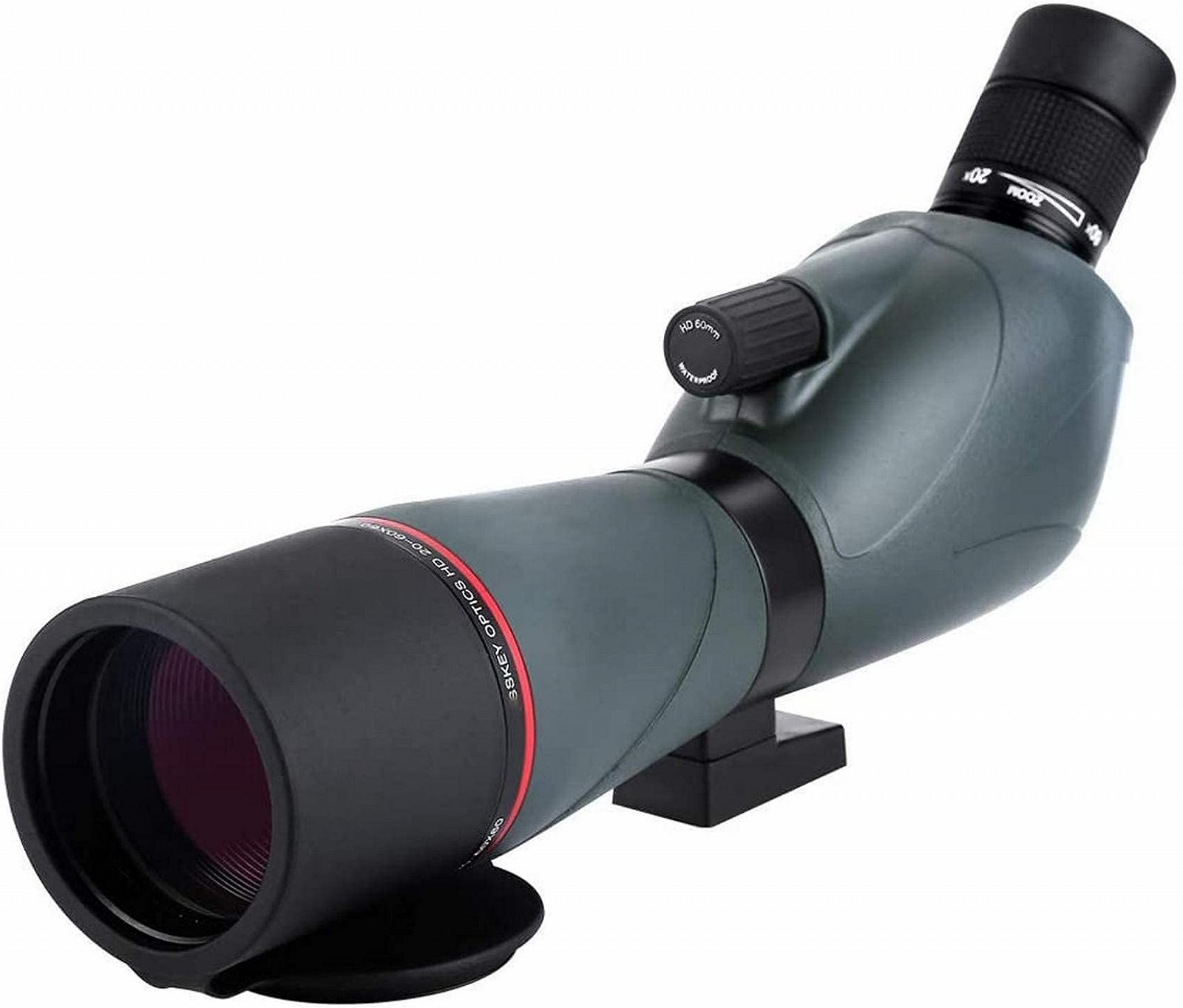 Монокуляр Vogelbeobachtungs 20–60 x 80 Zoom HD FMC ВАK4 водонепроникний з'єднання з мобільним телефоном великий штатив, фото №1