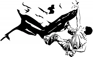 Купити Наклейка на стіну #405C Climber 200 см x 120 см Чорний - Фото 1 Наклейка на стіну #405C Climber 200 см x 120 см Чорний - Фото 1