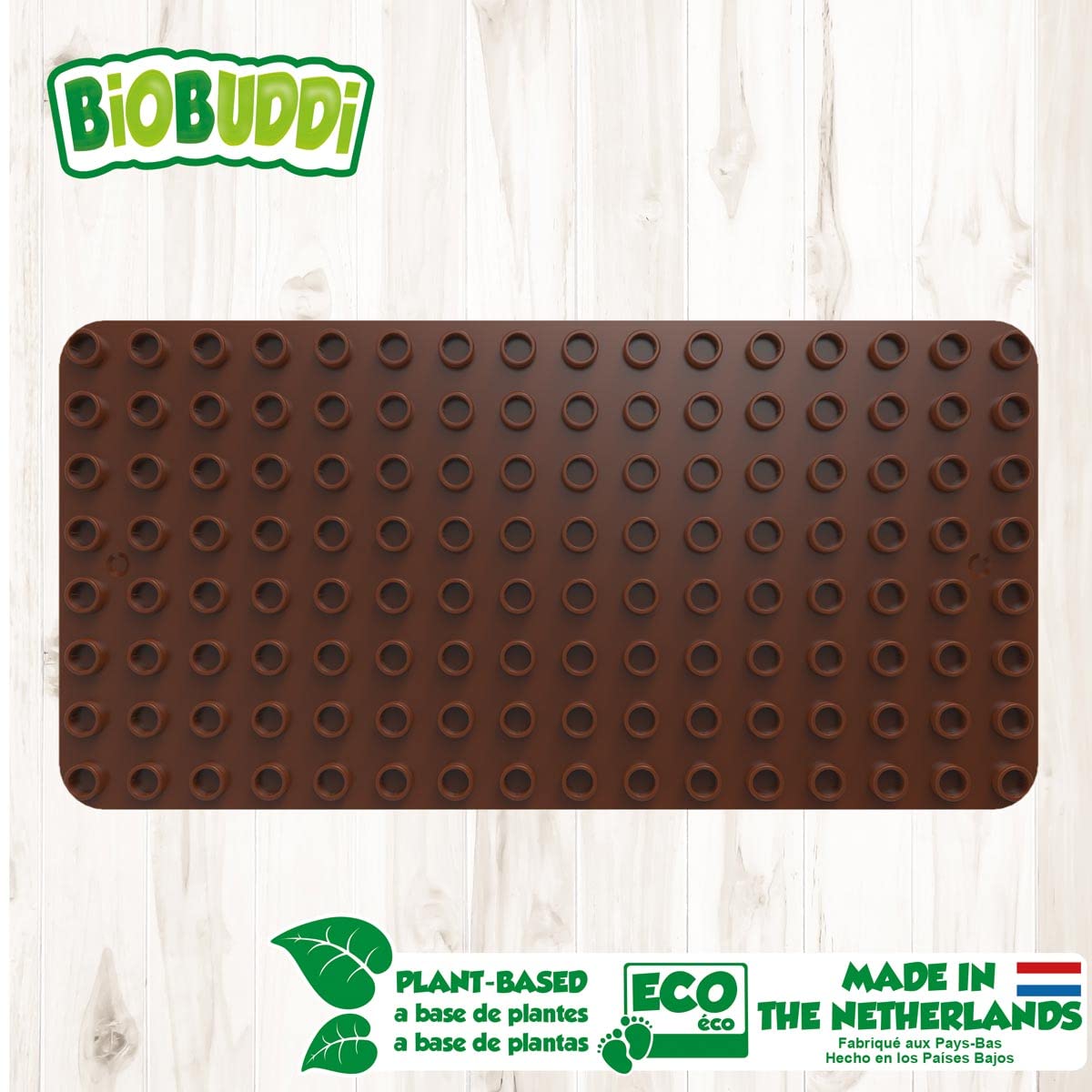 Плита BIOBUDDI BB-0017 Base Caramel Brown 16 x 8 бобів (25 x 12.5 см), фото №4