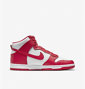 Кроссовки Nike Dunk High Championship White Red Размер 46 synthetic.ua - Фото 1