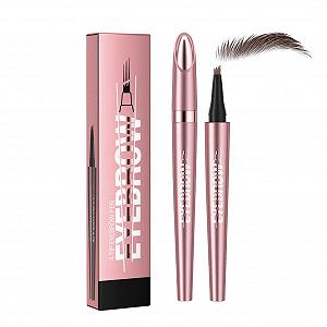 Купить Карандаш для бровей Magischer 3D Microblading стойкий водостойкий с 4-мя зубцами Темный кофе - Фото 1 Карандаш для бровей Magischer 3D Microblading стойкий водостойкий с 4-мя зубцами Темный кофе - Фото 1