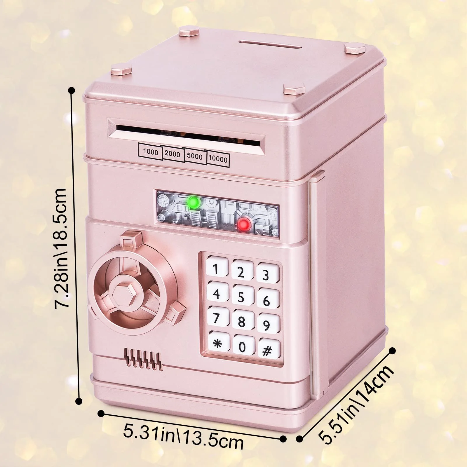 Електронна скарбничка-сейф Thedttoy Банкомат з паролем, фото №6