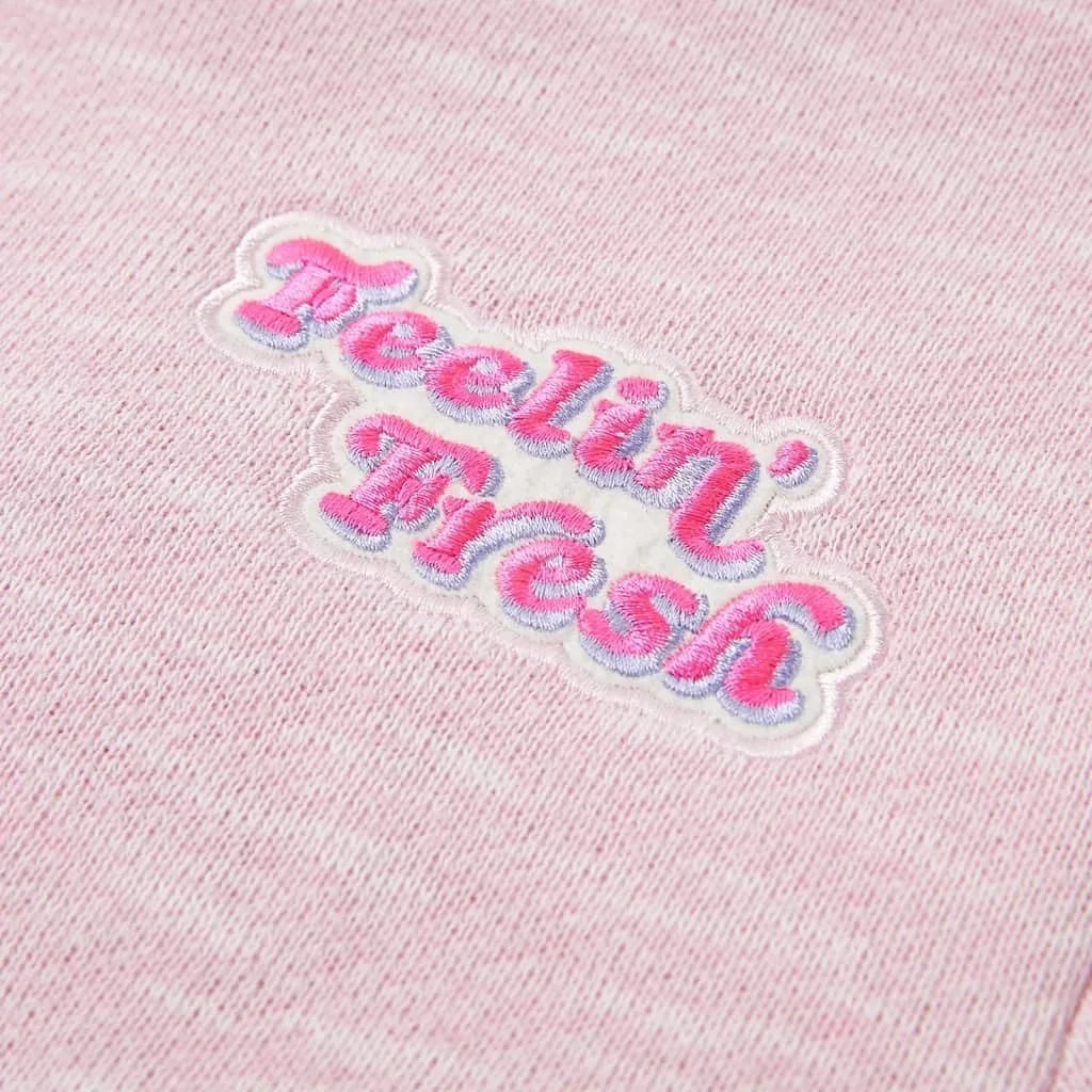 Дитячий світшот з довгими рукавами, круглим вирізом, фіолетового кольору, фото №5