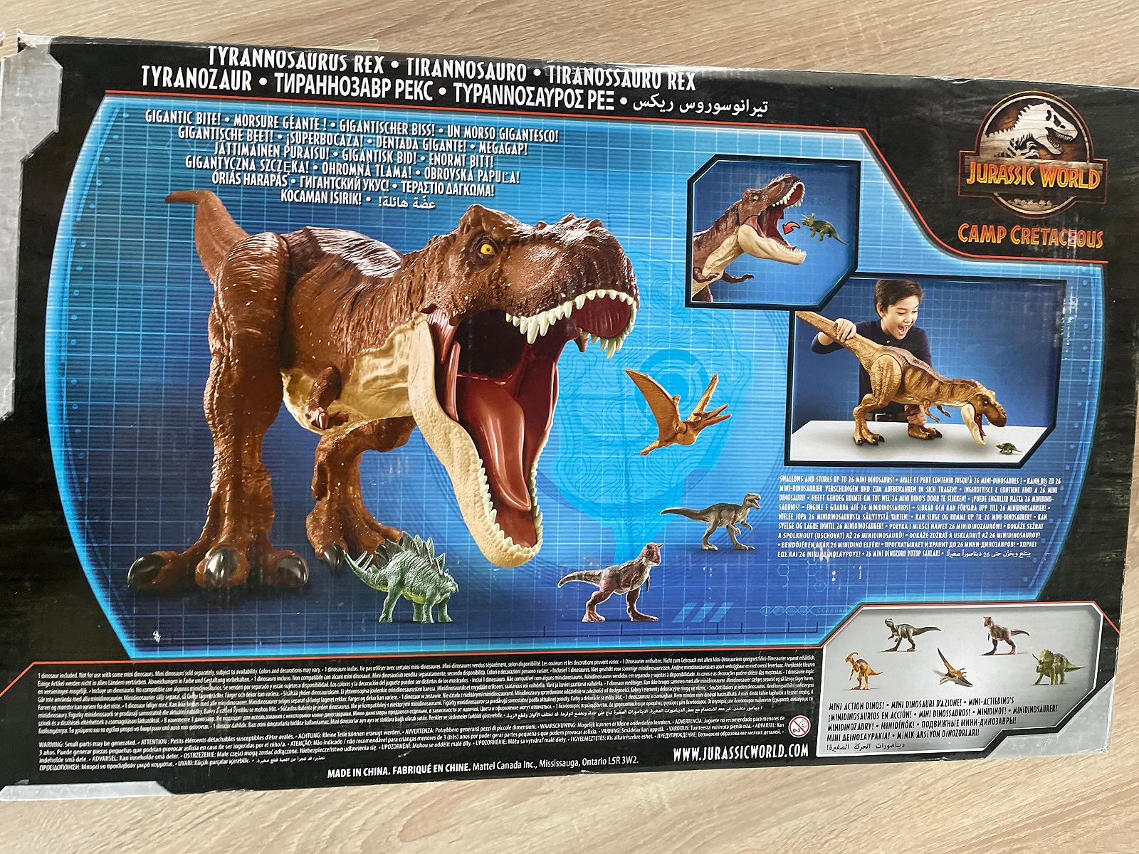 Пластикова ігрова фігурка динозавра Jurassic World зламане кріплення для шиї, фото №6