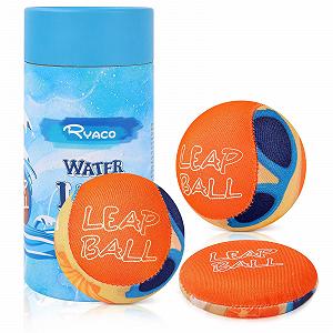 М'яч Ryaco Water Balls Jumping Ball - Набір з 3 м'ячів для води, стрибаючих м'ячів для дітей та дорослих - Водяна іграшка, водяний стрибаючий м'яч для басейну та моря - Водяний м'яч, дитячий маленький пляжний м'яч, неопреновий м'яч - Фото 1