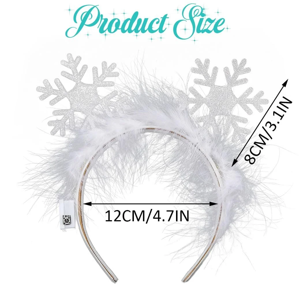 Обруч Reaky Сніжинка Сяюча, фото №6 Обруч Reaky Сніжинка Сяюча, фото №6