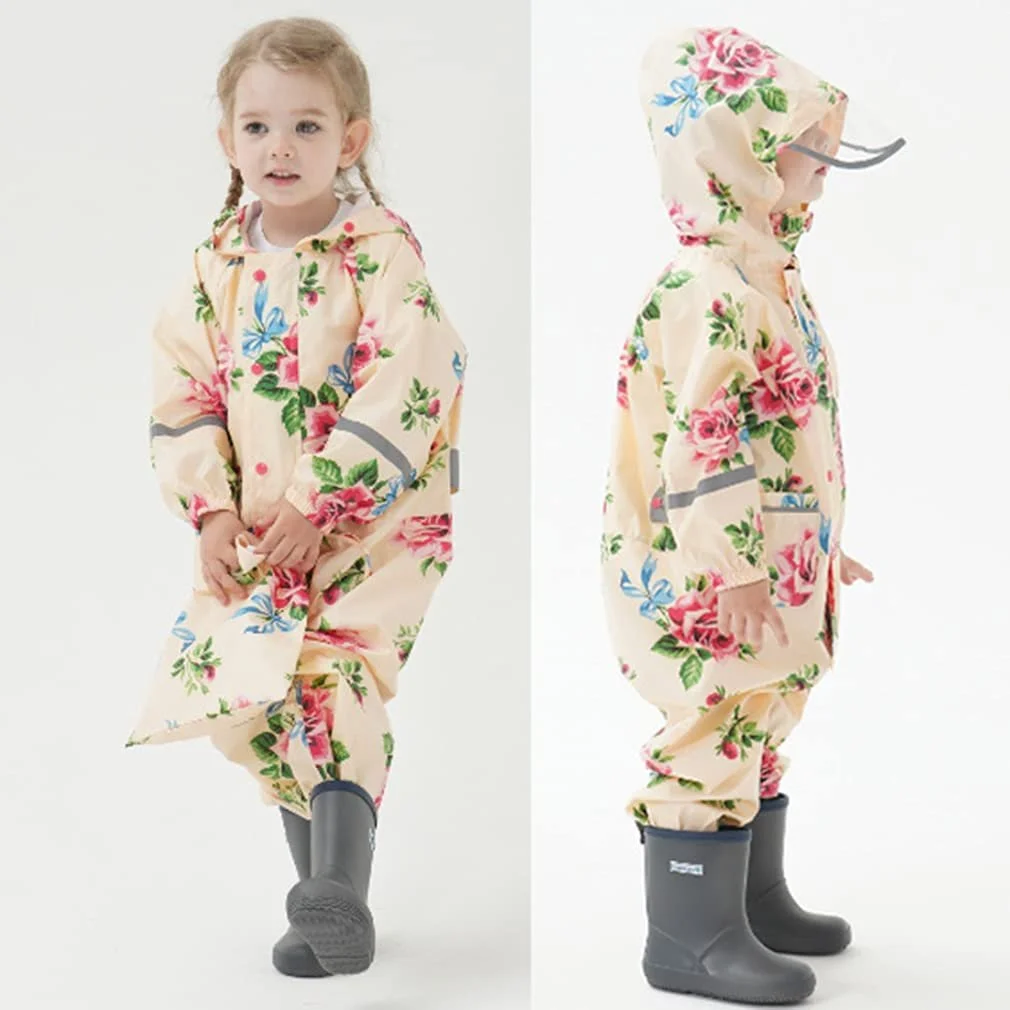 Дитячий дощовий комбінезон Wetry, цілісний, дихаючий, фото №5
