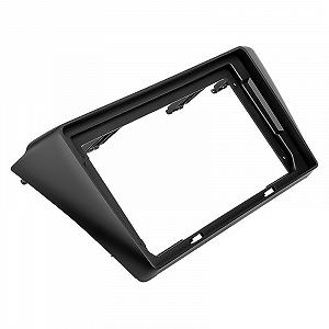 Переходная рамка Lesko 9 Skoda Fabia 2014-2021 Черный (9300-37911) synthetic.ua - Фото 1