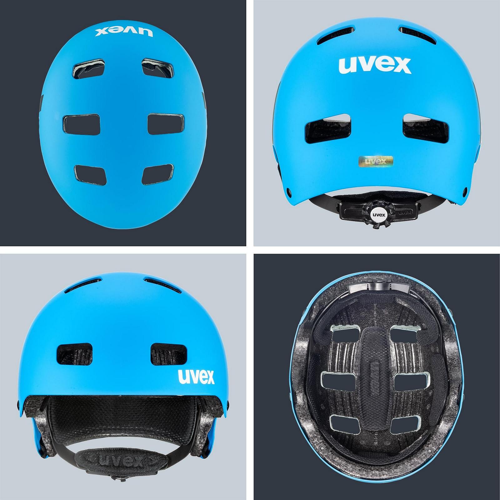 Велосипедный шлем Uvex Kid 3 cc  Регулировка размера Вентиляция, фото №4