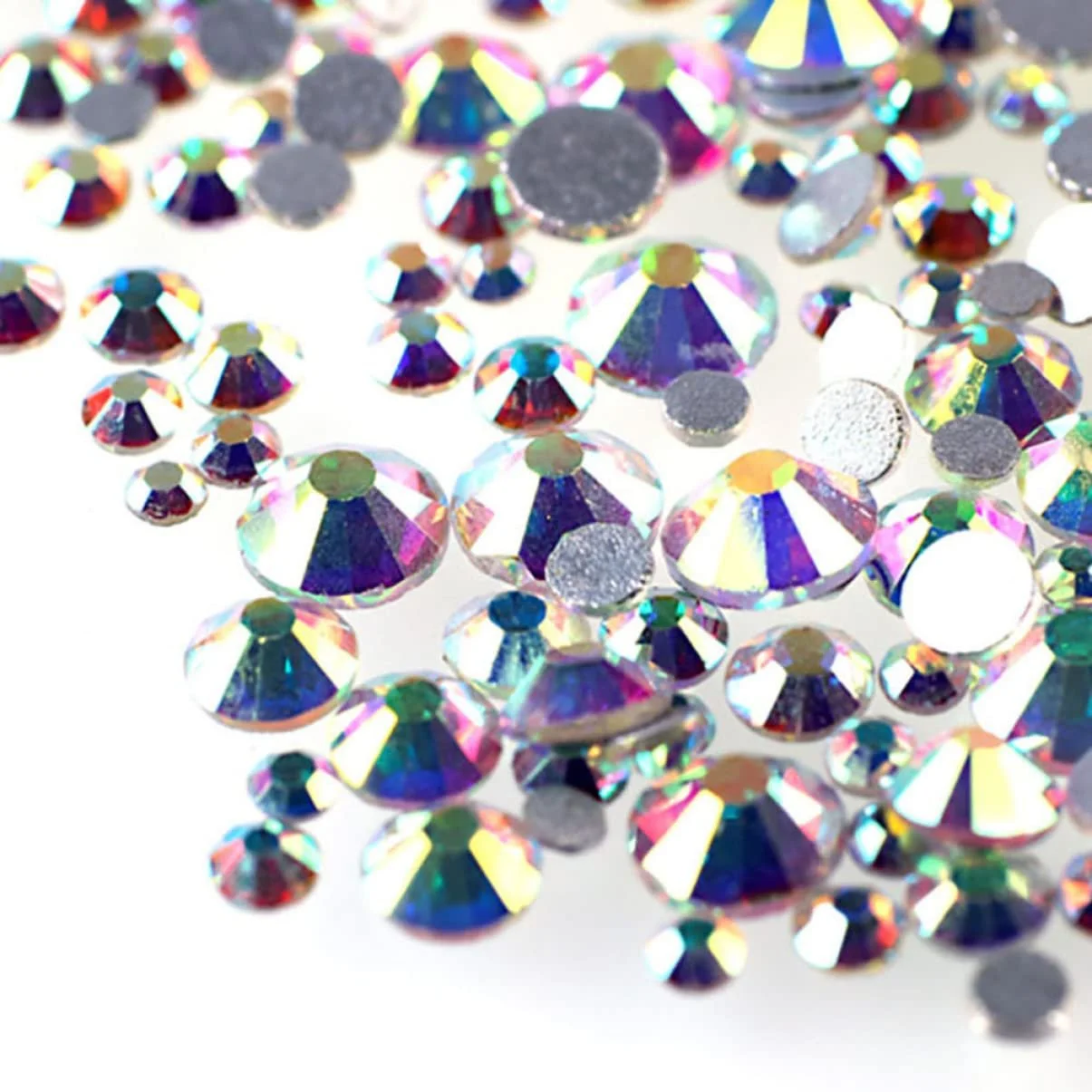 Стрази для нігтів VILLCASE 2880 шткришталеве скло, фото №2