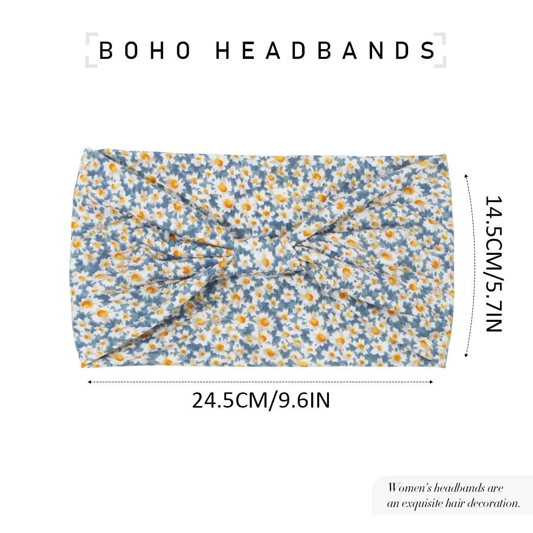 Пов'язка на голову Zoestar Boho Широка, фото №2 Пов'язка на голову Zoestar Boho Широка, фото №2