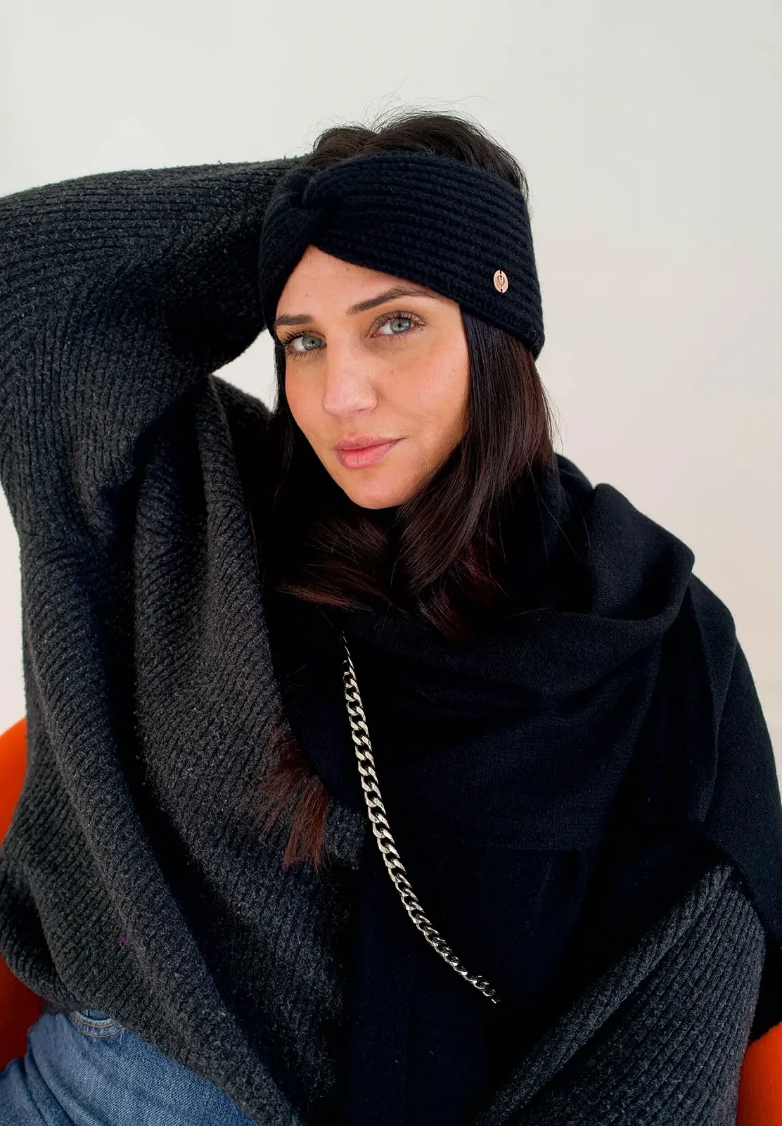 Пов'язка FRAAS Жіноча 25 x 11 см Кашемір, фото №3